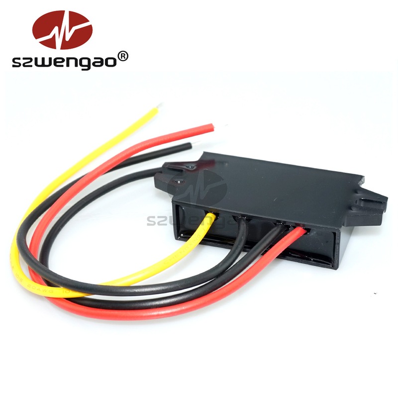 【现货批发】12V 24V转5V 3A车载LED显示屏电源15W DC-DC降压模块