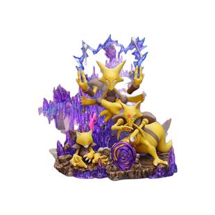 梦想小镇  PPAP 宝可梦家族系列 胡地 手办雕像