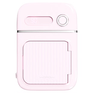 【国家3C认证】WOPOW沃品五合一充电宝大容量快充自带线插头小巧便携超薄磁吸无线上飞机移动电源2025新款 M