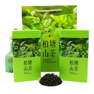 柏塘山茶广东客家手工绿茶惠州博罗特产明前春茶浓香型罗浮山茶叶