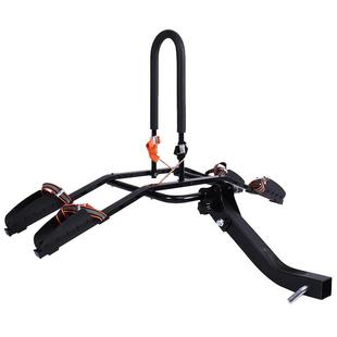 真图铝合金汽车车载自行车架拖车钩后托挂车尾SUV美式方口后拖式