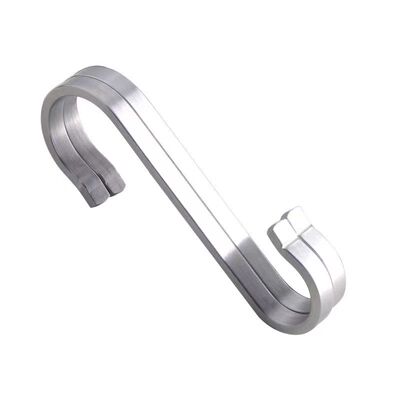 实心不锈钢s挂钩加粗双头挂钩