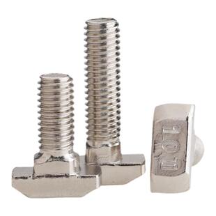 佰瑞特欧标T型螺丝 t形船型螺栓20/30/40/45铝型材专用螺钉M5M6M8