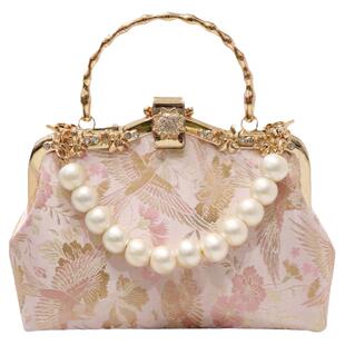 CANA&KANA优雅中国风新中式包包女配旗袍汉服手提斜挎2025冬新款