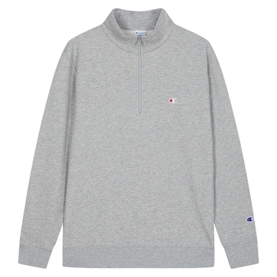 Champion冠军半拉链翻领卫衣情侣