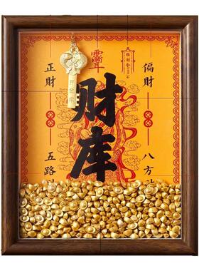 2026开金库黄财神财库摆件