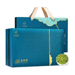 忆江南新茶龙井荷韵茶叶新年礼盒绿茶明前头采钱塘送父母送长辈