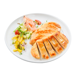 【99任选6件】食者道鸡排冷冻半成品汉堡鸡胸肉鸡扒 (80g*5袋)