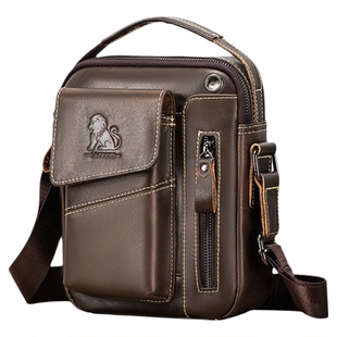 真皮男士包包单肩包男通勤小挎包牛皮斜挎包男款休闲运动手拎小包