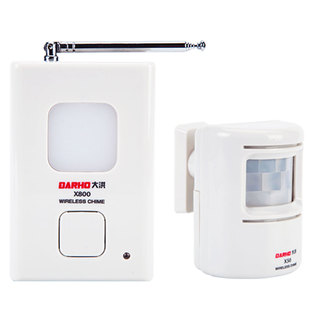 无线门铃家用红外线分体式穿墙感应防盗报警器商家进出门迎宾器