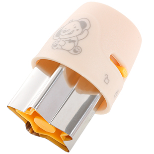 新厨仕宝宝辅食模具自动封边云吞馄饨磨具蝴蝶面工具蔬果压花器