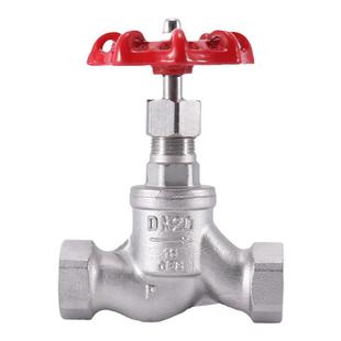 上海良工阀门厂家直销不锈钢S型内丝柱塞型截止阀手动阀门J11W-16