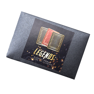 Close Up穿越幻觉扑克幻变纸牌变位效果直观美国近景扑克魔术道具