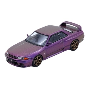 INNO 1:64 日产尼桑 天际线 SKYLINE GT-R (R32) 紫 合金汽车模型