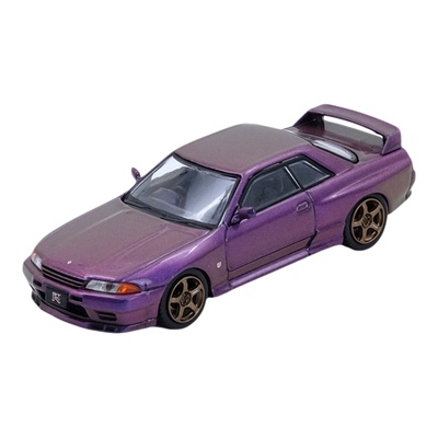 INNO 1:64 日产尼桑 天际线 SKYLINE GT-R (R32) 紫 合金汽车模型