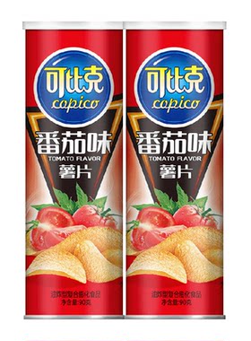 可比克罐装薯片怀旧香脆童年回忆