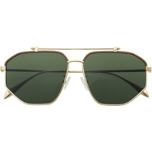 Alexander Mcqueen麦昆墨镜男开车防紫外线大脸女太阳镜AM0337S