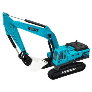 合金挖掘机玩具车履带式挖机男孩塔吊搅拌车儿童挖土机工程车模型