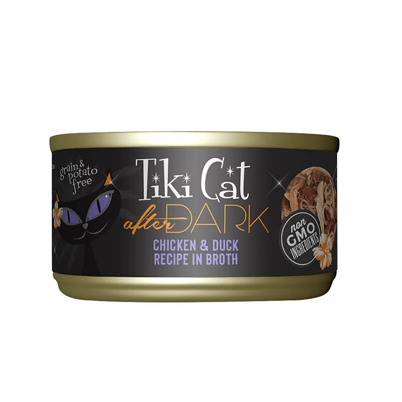 [黑夜传说主食罐]Tiki Cat雪诗雅进口猫咪主食罐头零食湿粮鲜餐包