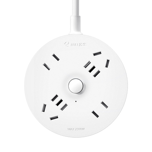 公牛短线插座排插插线板多功能学生宿舍多孔插头转换器多插位扩展