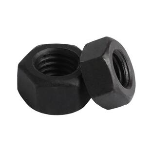 螺母细牙发黑8级原GB6171幼牙国标六角螺帽45#钢热处理8*1M36螺母