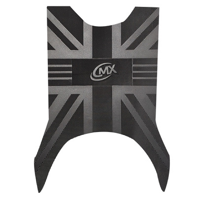 适用五羊苍穹脚垫电动车踏板车电瓶车防水防滑耐磨橡胶脚踏垫通用