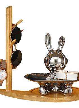 陶瓷收纳放钥匙现代简约客厅玄关