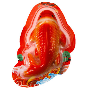 定制鱼形年糕鱼年年有余龙年供佛锦鲤造形糯米鱼八宝饭素食斋供