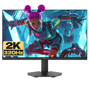 HKC显示器24.5英寸2K320HZ电竞G25H4D电脑G27H7DPro屏幕G27H4DPro