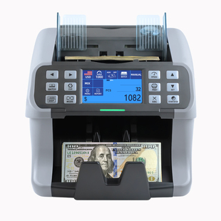 银行外币验钞机美金美元欧元马币合计金额点钞机