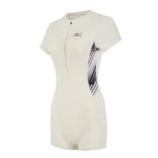 【断码清仓】鸿星尔克分体游泳衣女连体平角泳衣泡温泉显瘦泳装