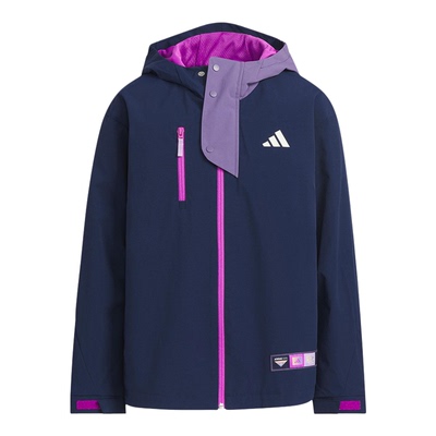 Adidas/阿迪达斯正品SPORTSWEAR大童梭织宽松连帽外套KC0199