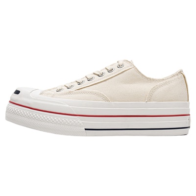 TCMADE023开口笑厚底帆布鞋