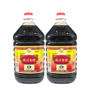 无添加镇江香醋4.5L大桶装9斤实惠装商用粮食酿造家用香醋镇江产