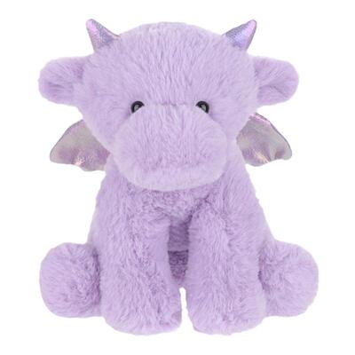 Apricotlamb紫色翅膀恐龙毛绒玩具可爱儿童日礼物布玩偶公仔娃娃
