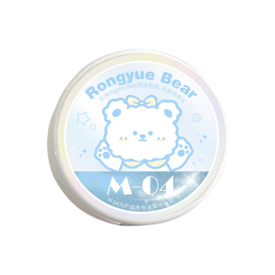 RYB榕悦熊免洗波点油画胶童话风素材胶美甲罐装甲油胶