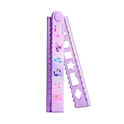 正版授权折叠尺30cm尺子