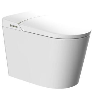 瑞尔特新品轻智能马桶A2PRO泡沫盾大U型脚感翻盖家用半自动坐便器