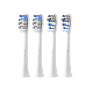 舒客官旗电动牙刷刷头T/G/V系列T2/T3/G33/G5/V3/GT2替换刷头4个