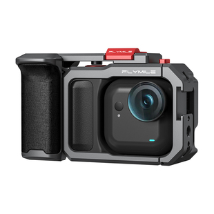 适用于影石Insta360 GO Ultra金属街拍手柄套装goultra拇指运动相机手持快门握把组件金属兔笼保护边框配件