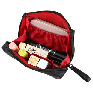 随身化妆包小号便携口红收纳袋防水大容量女mini迷你洗漱补妆包韩
