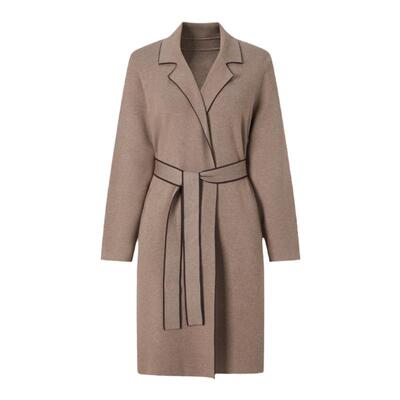 IMM尹默春H基因直身呢大衣女