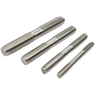 304不锈钢双头螺栓两头加长螺杆双头螺丝M3M4M5M6M8M10M12M16M20