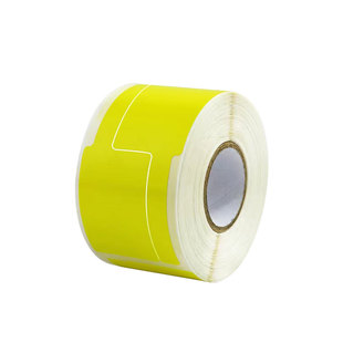 璞趣刀型线缆标签纸移动联通电信标签机贴纸通信机房尾纤PT型旗帜彩色网线热敏纸防水防油不干胶标签普趣定制