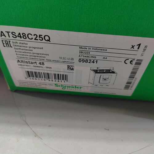 议价施耐德软启动器全新原装正品 ATS48C25Q 现货 实拍，