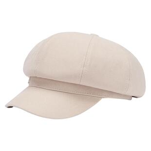 热风2025年秋季新款女士薄款甜美轻薄八角帽大帽顶蓬松有型