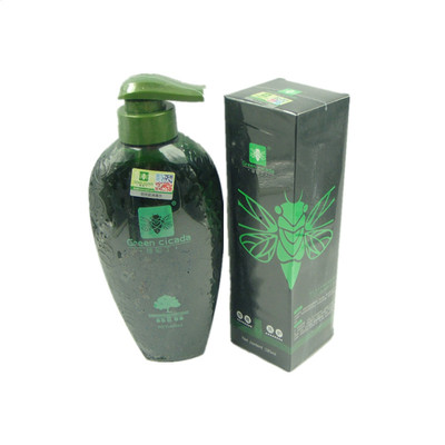 绿知了生姜微雕洗发水无硅油防断