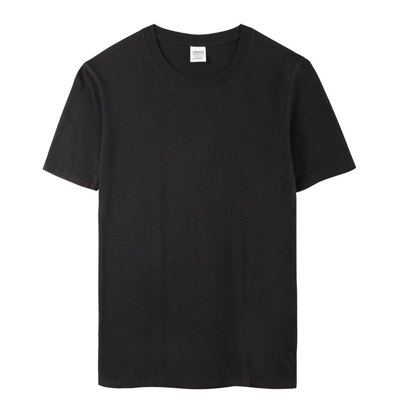 白色纯棉工作服T恤定制印logo印字班服diy速干短袖文化衫订制图案