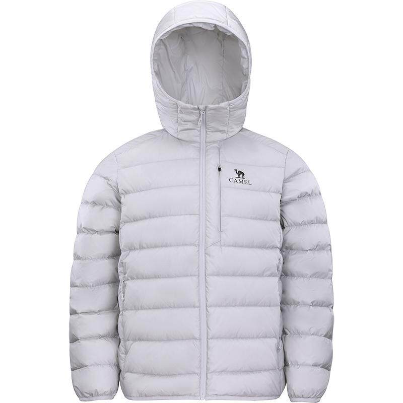 【雪宝LT】骆驼登山家95鹅绒轻量羽绒服女防风保暖800蓬羽绒上衣