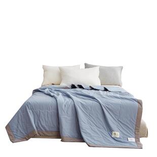 洁丽雅A类新疆棉花被全棉夏凉被可机洗单人纯棉空调被夏季薄被子